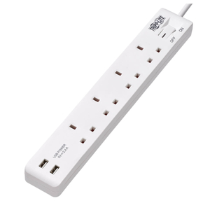 Tripp Lite, Power Strip 4Outlet Bs1363A Usb Charging