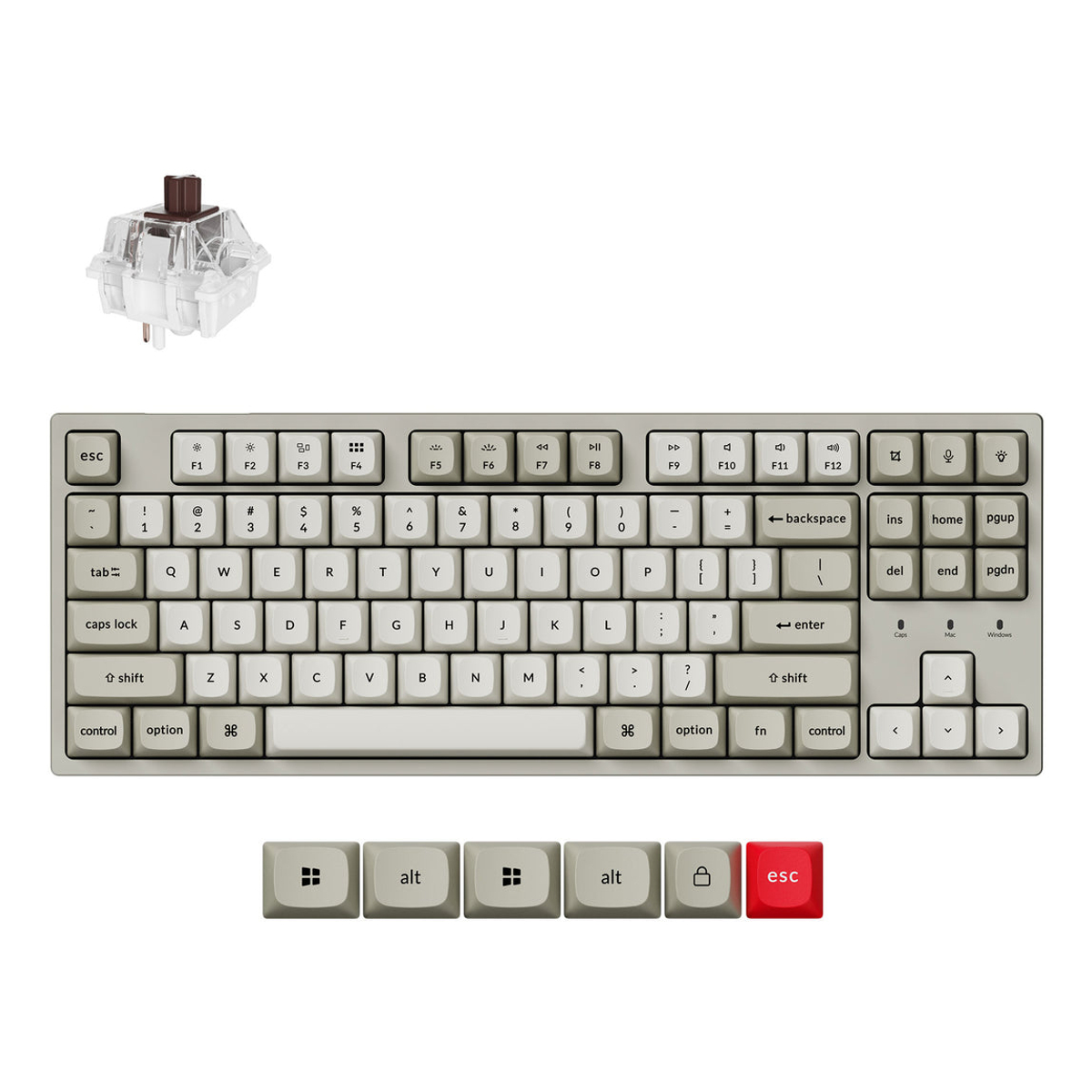 C1PX-M3-UK 80% Keyboard