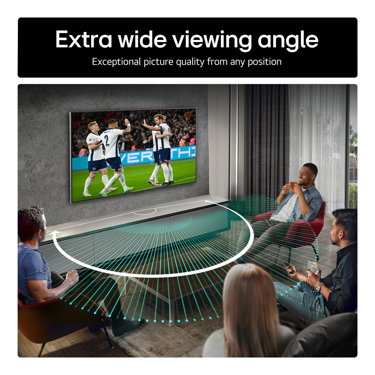 LG G54 55 inch OLED with Wall Mount