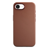 Mag+ Leather Case iPhone SE 2025 brown