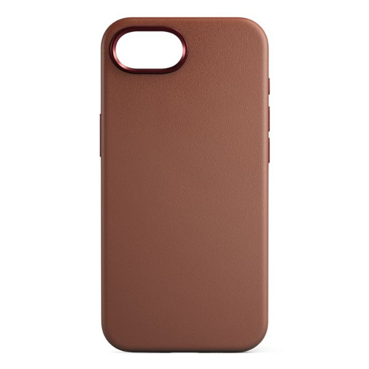Mag+ Leather Case iPhone SE 2025 brown