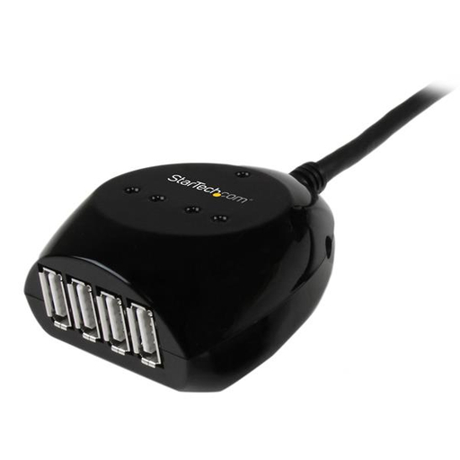 15m USB 2.0 Active Cable with 4 Port Hub