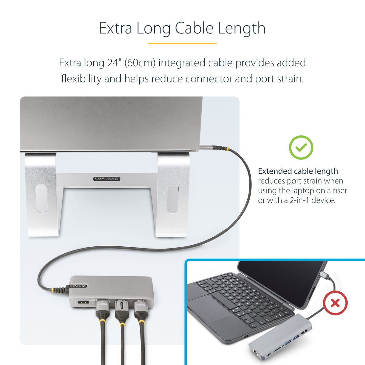 USB-C Triple-Monitor Multiport Adapter