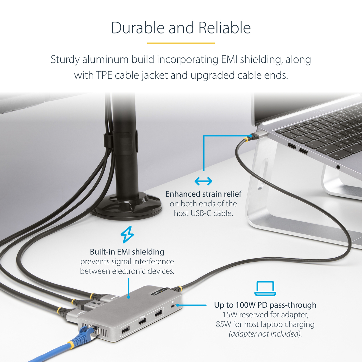 USB-C Triple-Monitor Multiport Adapter