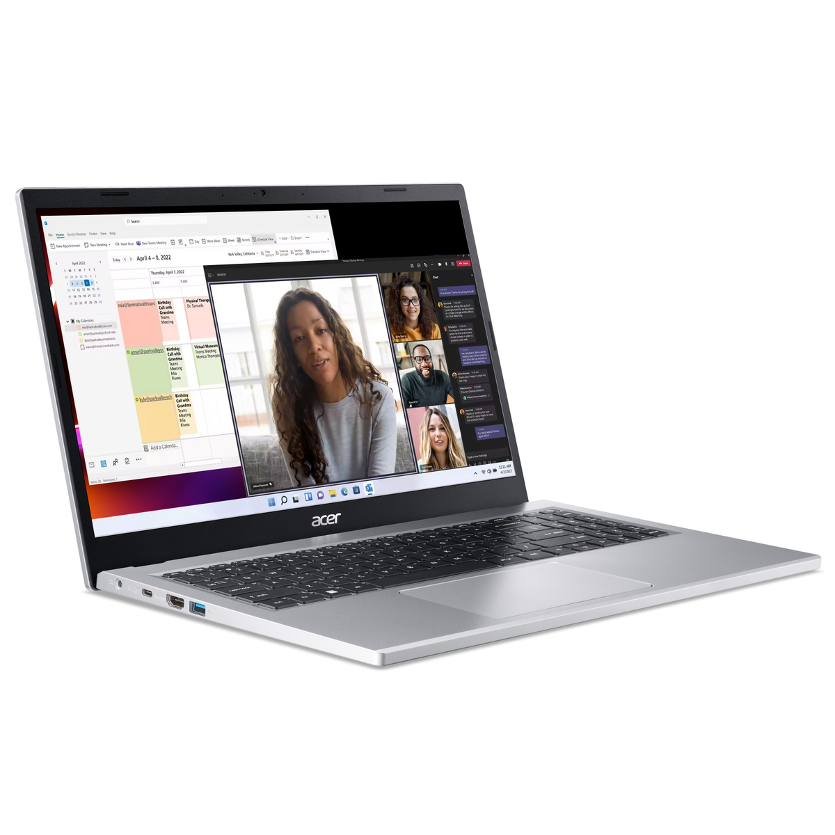 Aspire 3 15.6 Ryzen 7320U 8GB 256GB W11H