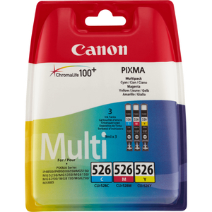 Canon, CLI526 CMY Ink Multi