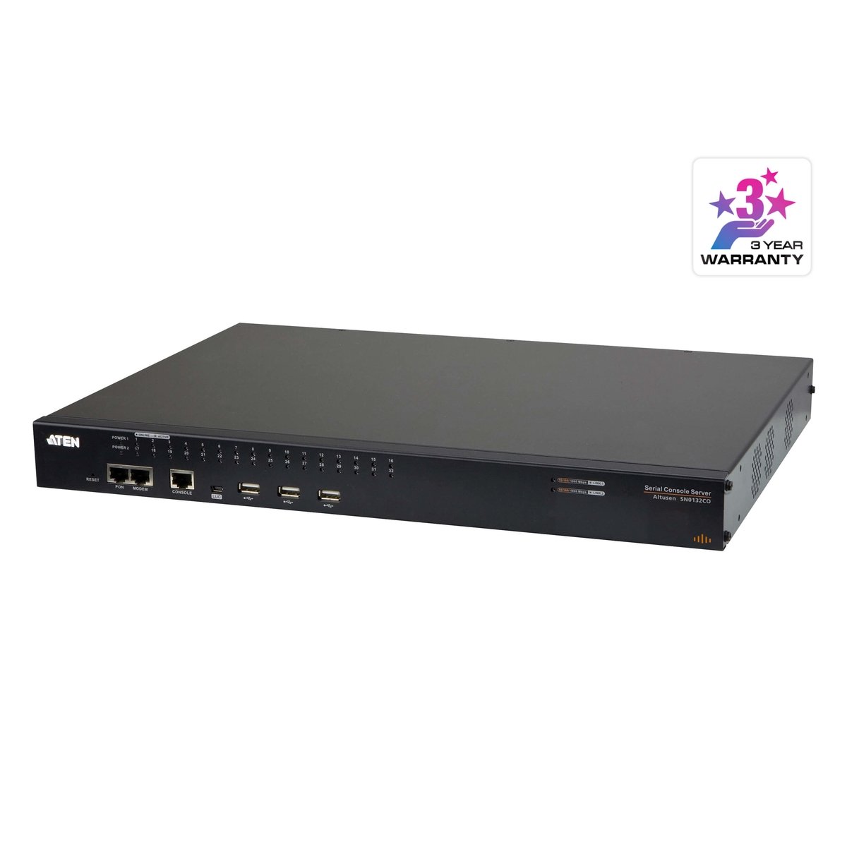 32 Port SerialoverIP Remote IT ManageOOB