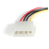 18in SAS 29 Pin-SATA Cable w/LP4 Power