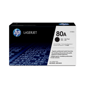 Hewlett Packard, 80A Black Toner