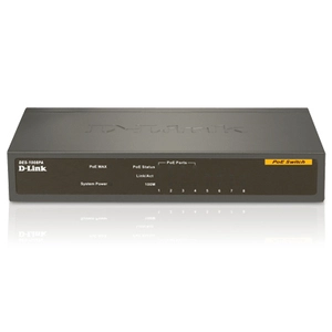 D-Link, 8-Port Gig PoE Unmanaged Switch (UK)