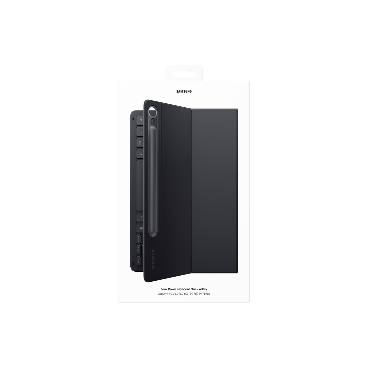 AI Book Cover KB Galaxy Tab S9 S9 FE