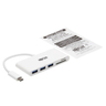 3-PORT USB-C TO USB-A HUB SD/MCC READER