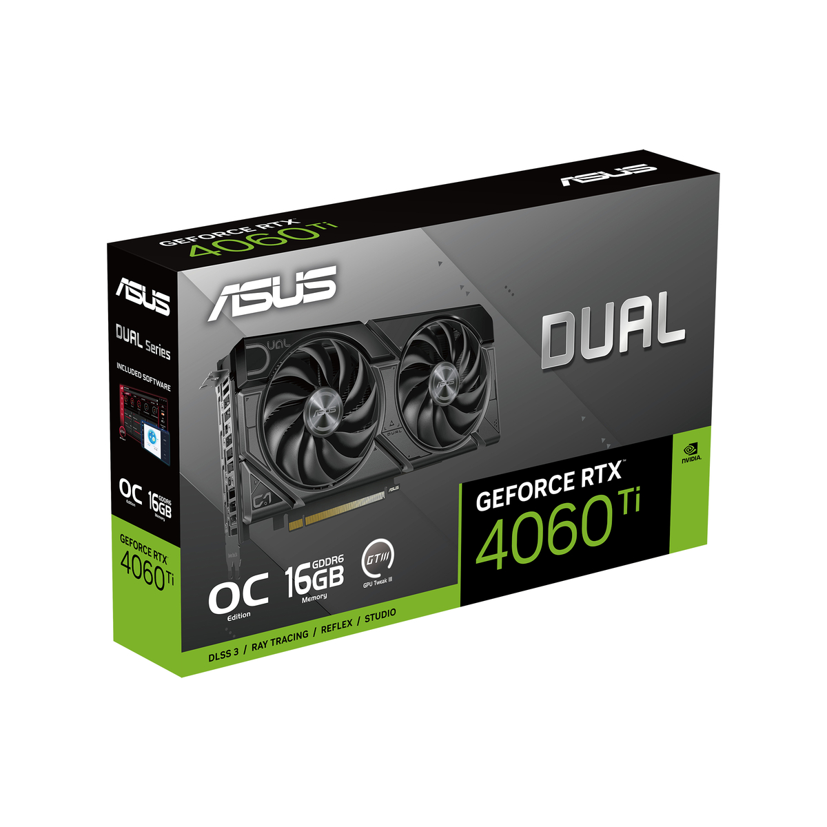 GPU NV 4060 Ti DUAL OC 16G EVO Fan