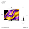 LG G56 65 inch OLED with Stand
