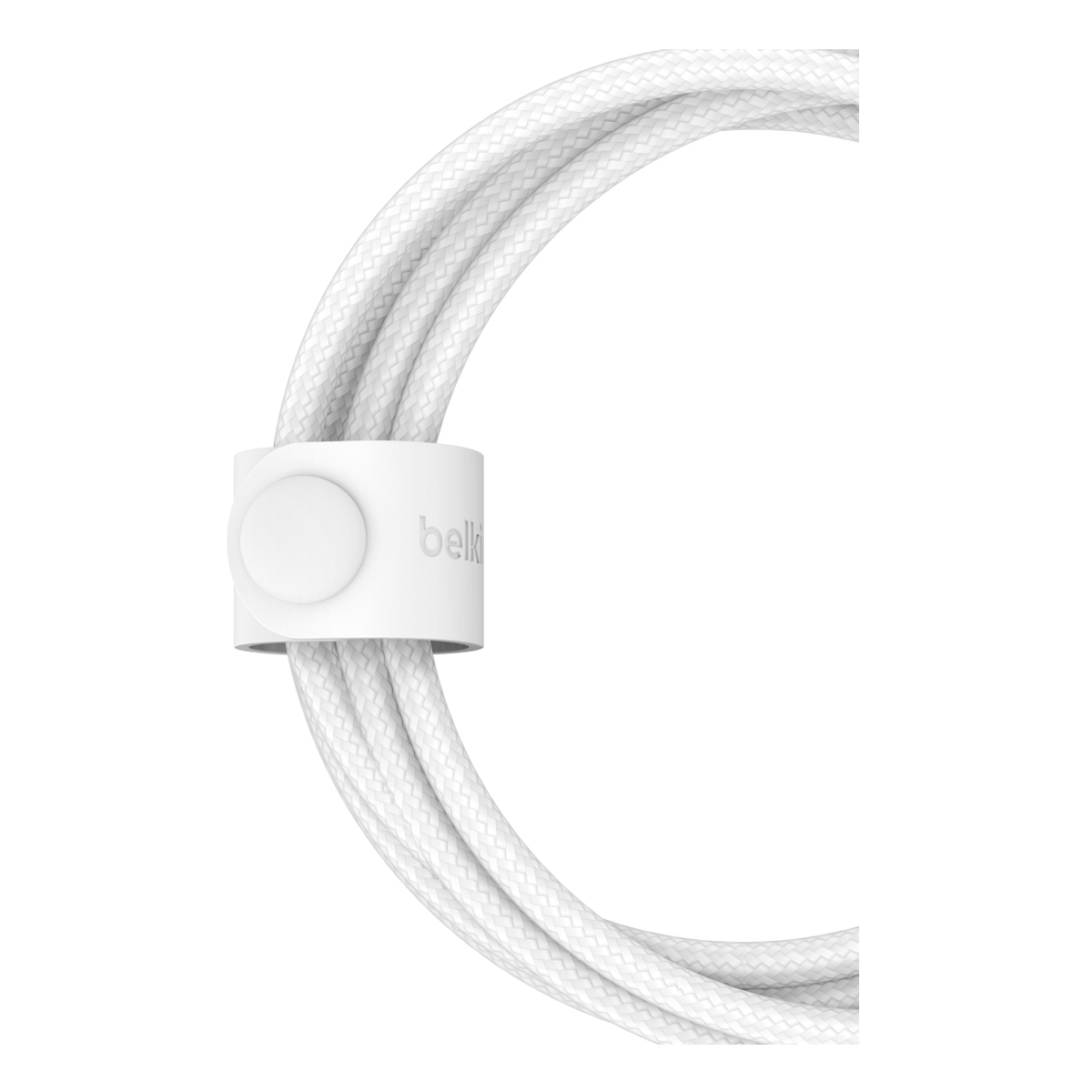 2in1 USBC LTG Braided cable 60W White