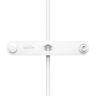 2in1 USBC LTG Braided cable 60W White