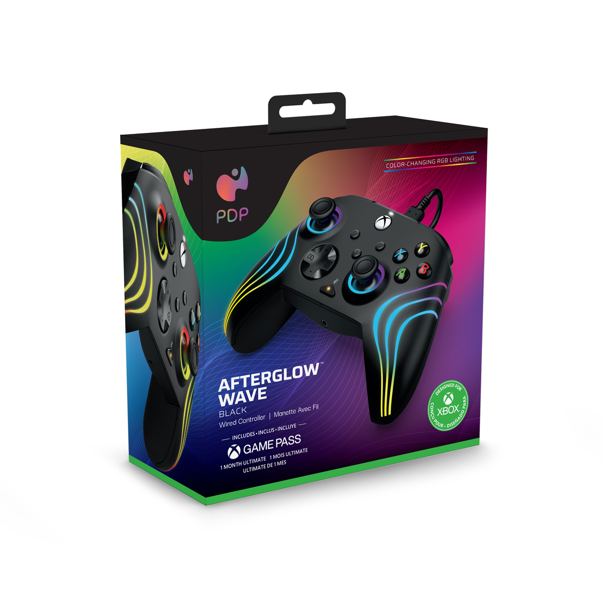 AFTERGLOW WAVE BLACK XBOX CONTROLLER