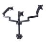 Triple Monitor Desk Mount, 27in Screen