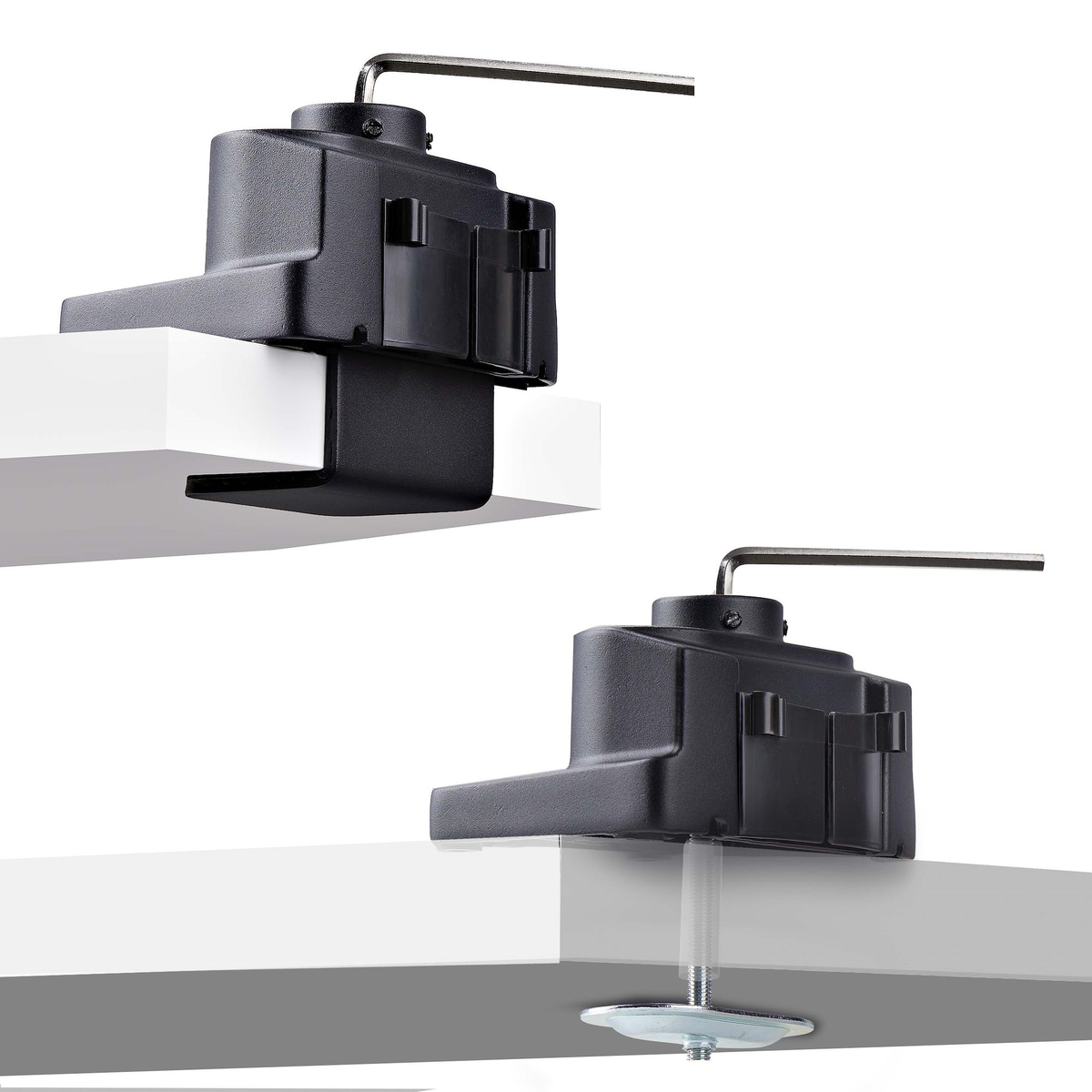 Triple Monitor Desk Mount, 27in Screen
