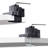 Triple Monitor Desk Mount, 27in Screen