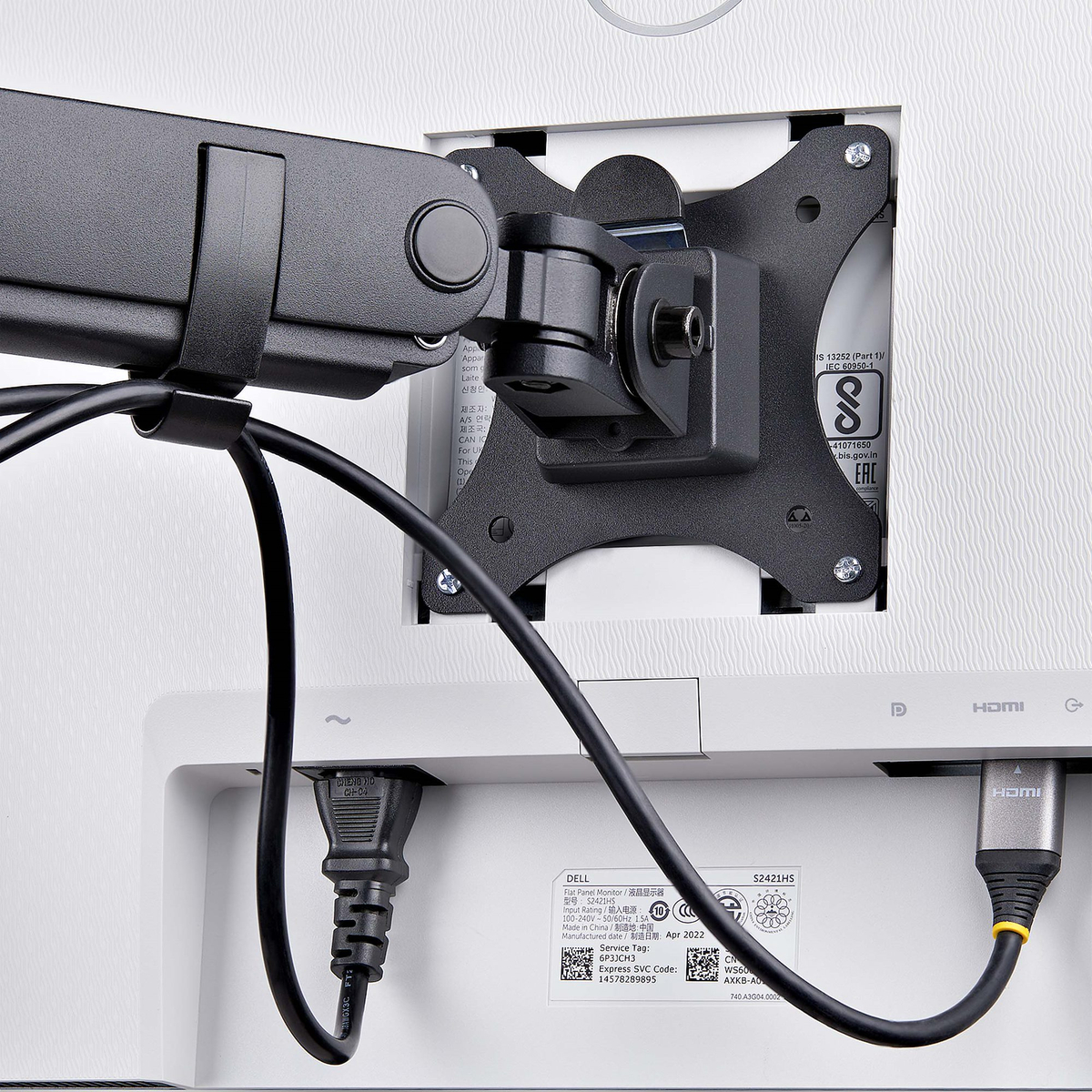 Triple Monitor Desk Mount, 27in Screen