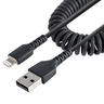 1m/3ft USB To Lightning Cable Coiled