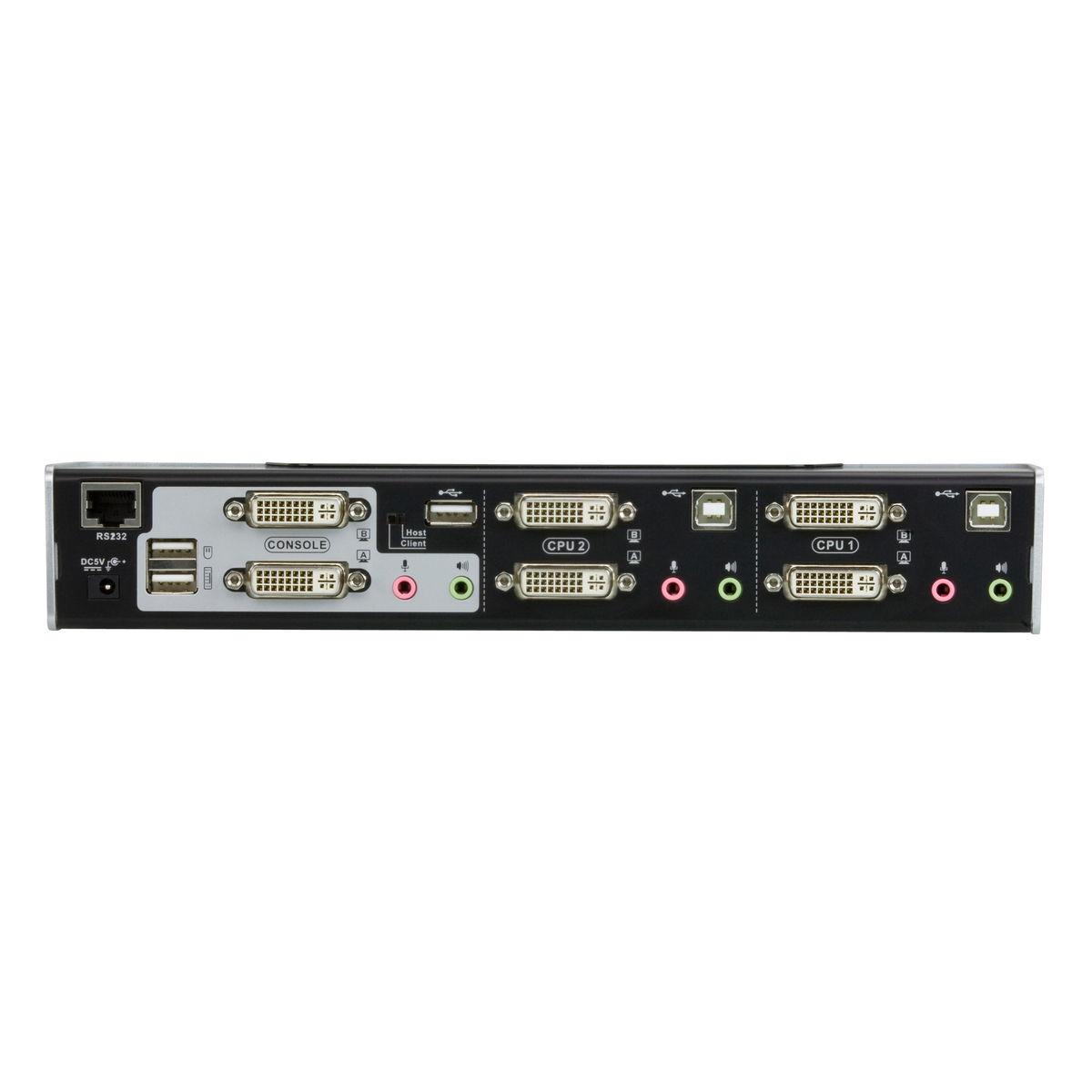 2xUSB 2.0 DVI Dual View KVMP Switch