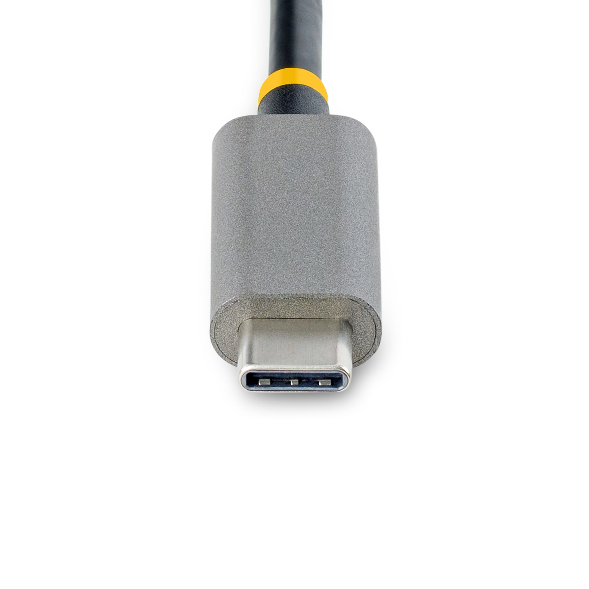 3-Port USB-C Hub with Ethernet Portable