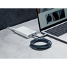 USB-C To USB-C Braided Cable 1.8m - Grey