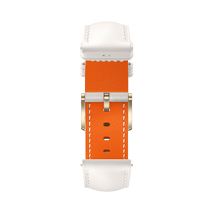 Pearl White Leather Strap 20mm