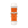 Pearl White Leather Strap 20mm