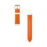 Pearl White Leather Strap 20mm