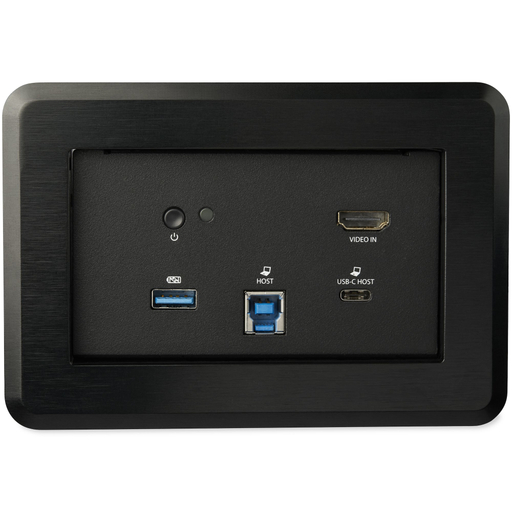 In-Table Conference Room Laptop Dock