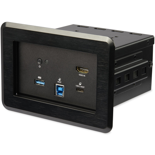 In-Table Conference Room Laptop Dock
