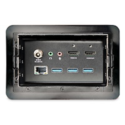 In-Table Conference Room Laptop Dock