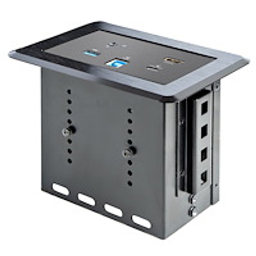 In-Table Conference Room Laptop Dock