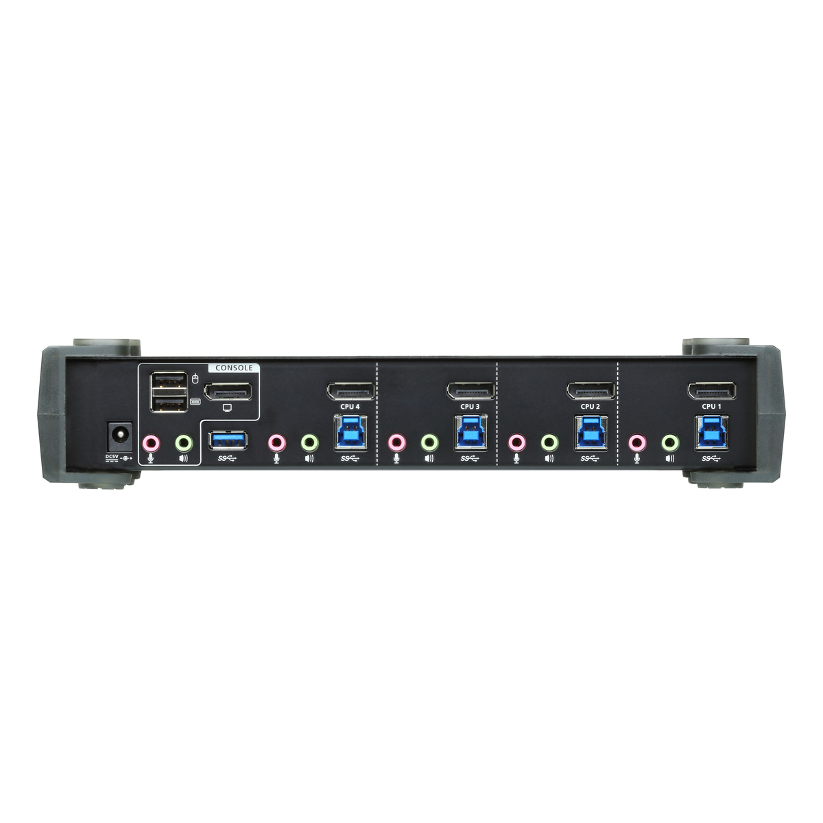 4-Port USB 3.0 True 4K DPort KVMP Switch