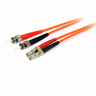 2m MM 62.5/125 Duplex Fiber Patch Cable