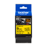 TZEFX621 9mm Black On Yellow Label Tape