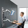 Wall Mount Workstation With PC Bracket