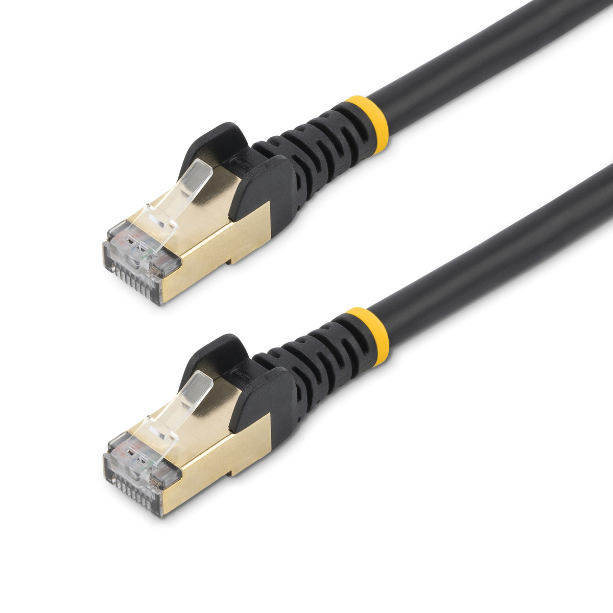 2m Black Cat6a Ethernet Cable - STP