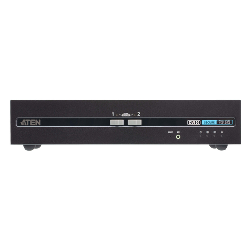 2P USB Dual DVI PP4 Secure KVM