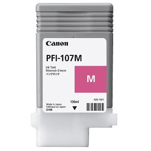 Canon, PFI107M Magenta Ink Cartridge 130ml