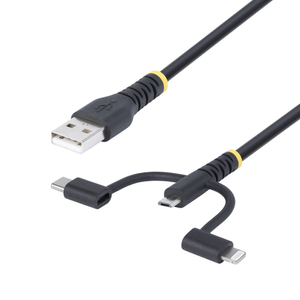 Startech, 1m Rugged USB Multi Charging Cable