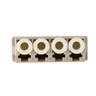 LC OM1 Multimode Coupler Quad Ceramic Sl
