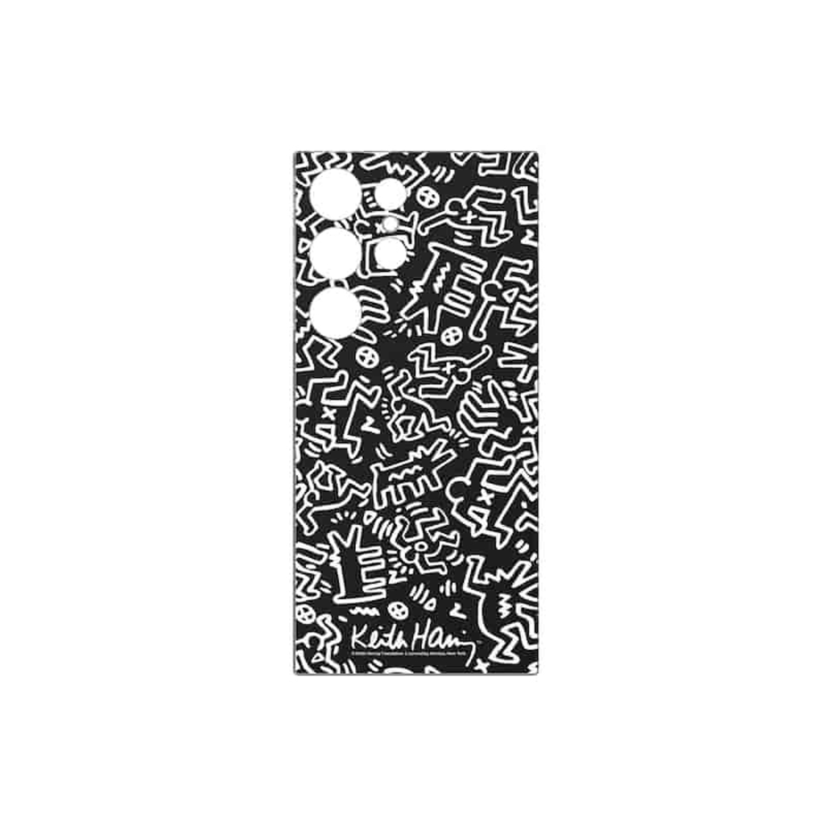 S24 Ultra Keith Haring Mono PlateBlack