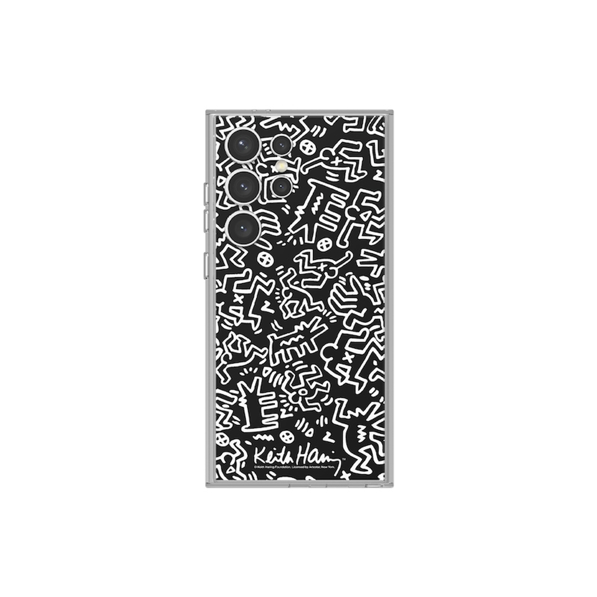 S24 Ultra Keith Haring Mono PlateBlack