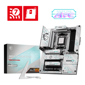 MSI, MB AMD AM5 B850 GAM PLUS WIFI PZ D5 ATX