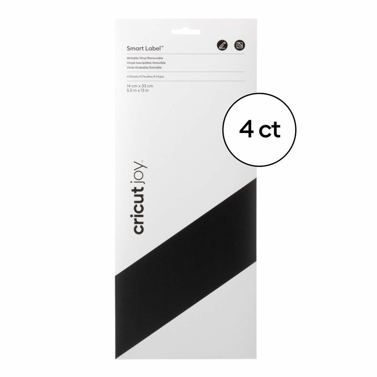 Joy Label Writable Vinyl White