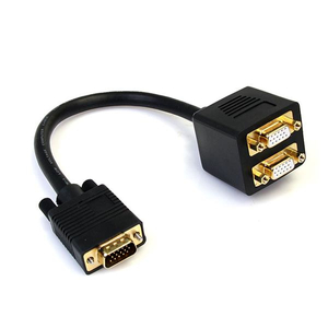 Startech, 1 ft VGA to 2x VGA Video Splitter Cable